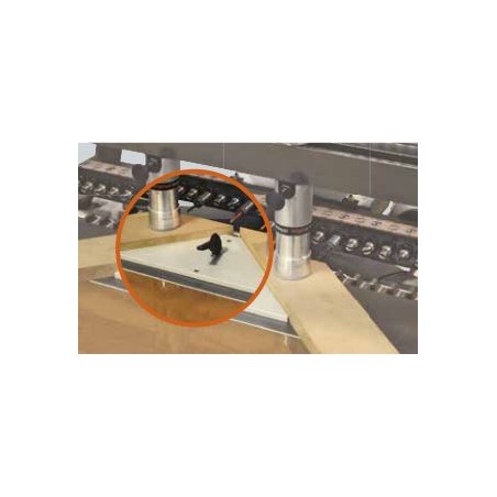 Tope triángulo para 45º